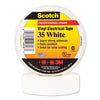 Vinyl Electrical Color Coding Tape 35, 3/4 in x 66 ft, White