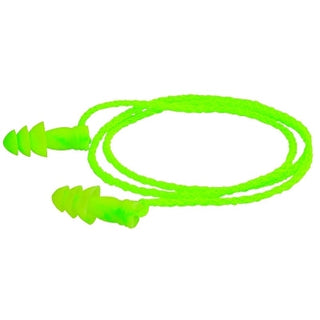 JETZ™ Reusable Earplug, TPE, Bright Green, Corded