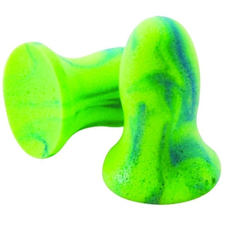 Meteors™ Disposable Earplugs, Foam, Green, Uncorded, Small