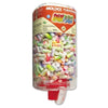 PlugStation® Earplug Dispenser, Disposable Plastic Bottle, Foam Earplugs, Assorted Color Swirls/Streaks, SparkPlugs®