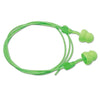 Glide® Foam No Roll Twist-In Earplugs, Green, Corded