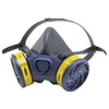 7000 Series Respirator Facepiece, Large, Multi-Gas/Vapor, Thermoplastic Elastomer