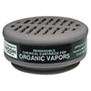8000 Series Gas/Vapor Cartridge, Organic Vapors/Acid Gases, Yellow