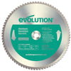TCT Metal-Cutting Blade, 14 in, 1 in Arbor, 1600 rpm, 80 Teeth