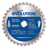 TCT Metal-Cutting Blade, 7 in, 20 mm Arbor, 3900 rpm, 36 Teeth