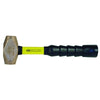Classic Nuplaglas® Non-Sparking Brass Hammer, 1.5 lb Head, 12 in Fiberglass Handle, Super Grip