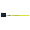 Ergo-Power® Square Point Shovel, 11.5 in x 9.875 in Blade, 48 in Fiberglass Straight Handle