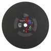 Gemini® Chop Saw Reinforced Chopsaw Wheel, 14 in dia, 7/64 in Thick, 1 in Arbor, Very Coarse