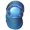Value Contoured Hard Cap Knee Pads, Hook-and-Loop, Blue