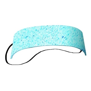 Disposable Pre-Moistened Cellulose Sweatband, Blue, 25 EA/PK