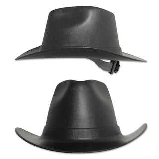 Capacete de segurança Vulcan Cowboy, com catraca, preto.