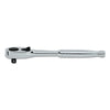 Pear Head Ratchet, 10-1/4 in Length, Chrome