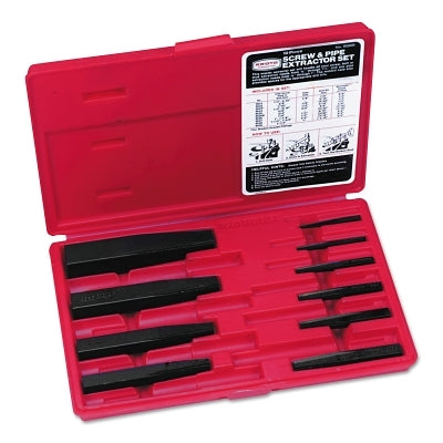 Extractor Set, 10 Pc, 1/8 in to 1 in dia – Block 4 Direct
