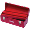 General Purpose Tool Box, 19 in W x 8-1/16 in D x 2-3/16 in H, Steel, Red
