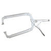 Locking C-Clamps with Swivel Pads, Jaw Opens to 8 in, 18 in Long