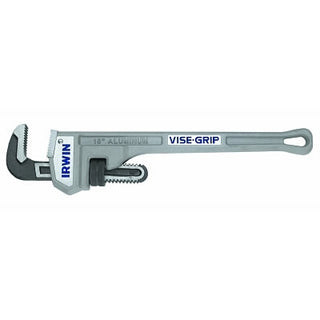 Vise-Grip® Cast Aluminum Pipe Wrench, 18 in, Drop Forged Steel Jaw