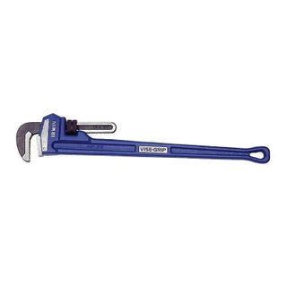 Cast Iron Pipe Wrench, Forged Steel Jaw, 36 in