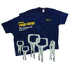 The Original™ 5-Pc Locking Plier and Clamp Set with T-Shirt, (2) 6 in; (1) 10 in; (2) 11 in