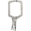 The Original™ Locking C-Clamp with Regular Tips, 9 in L, 4-1/2 in Max, 4-3/4 in Throat D