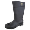 CT™ Economy Knee Boots, Steel Toe, Size 11, 16 in H, PVC, Black