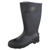 CT™ Economy Knee Boots, Steel Toe, Size 12, 16 in H, PVC, Black