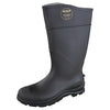 CT™ Economy Knee Boots, Steel Toe, Size 8, 16 in H, PVC, Black