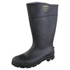 CT™ Economy Knee Boots, Steel Toe, Size 9, 16 in H, PVC, Black