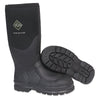 Chore Classic Work Boots with Steel Toe, Size 11, 16 in H, Black