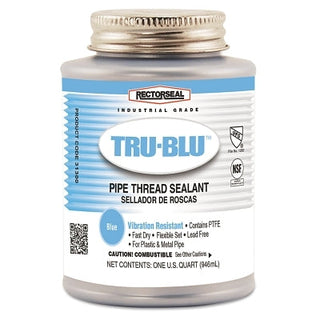Selante para roscas de tubos Tru-Blu™, lata de 1 litro, azul