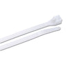 Standard Cable Ties, 75 lb Tensile Strength, 14 in, Natural, 100/Bag