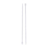 Standard Cable Ties, 75 lb Tensile Strength, 8 in, Natural, 100/Bag
