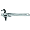 Offset Pipe Wrench, 14 in, Alloy Steel Jaw