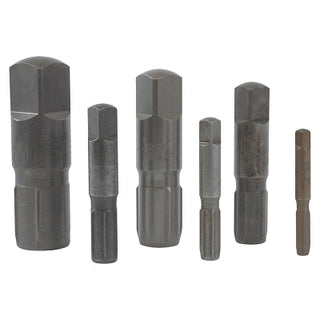 Pipe Extractor Sets, No 80 - 85, 1/8 in, 1/2 in