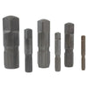 Pipe Extractor Sets, No 80 - 85, 1/8 in, 1/2 in