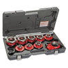 Exposed Ratchet Threader Set, 1/8 in (NPT) to 2 in (NPT), Model 12-R
