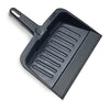 Dust Pan, 8-1/4 in W x 12-1/4 in L, Plastic, Charcoal