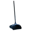 Executive Series™ Lobby Pro® Dustpan, w/Handle, 11-1/4 in x 12-3/4 in, Plastic, Black