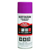 Industrial Choice 1600 System Enamel Aerosols,12oz, OSHA Safety Purple, Hi-Gloss