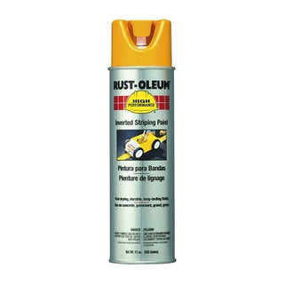 High Performance 2300 System Inverted Striping Paint, 18 oz, Yellow, Matte