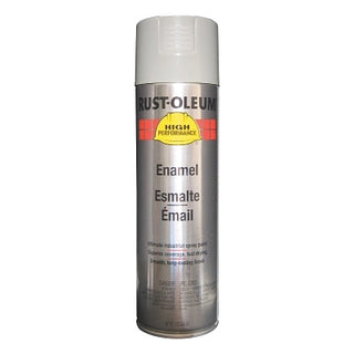 High Performance V2100 System Enamel Aerosol, 15 oz Can, Light Machinery Gray, Gloss Paint