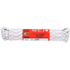 Spot Cord®, 700 lb Capacity, 100 ft, 3/16 in dia, Cotton, White