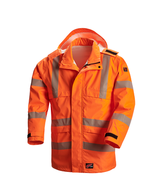RED WING Mens HiVis Rainwear Jacket - 65192