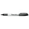Trace Element Certified Marker, Black, Fine Point Tip, 12 Count