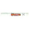 Mean Streak Permenant Marking Stick, White, Bullet Tip, 12 Count