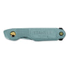 Pocket Knife, 6.9 in L, Folding Steel Blade, Powder-coated epoxy, Silver