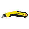 FATMAX® Retractable Utility Knife, 6-5/8 in L, Carbon Steel, Metal/Rubber, Yellow/Black
