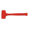 COMPO-CAST® Standard Soft Face Hammer, 21 oz Head, 2 in dia, Orange