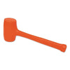 COMPO-CAST® Standard Soft Face Hammer, 52 oz Head, 2-13/16 in dia, Orange