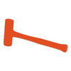COMPO-CAST® Slimline Head Soft-Face Hammer, 21 oz Head, 1-1/2 in dia, 12-7/8 in OAL, Orange