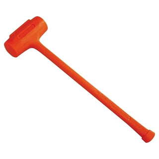 COMPO-CAST® Soft-Face Sledge Hammer, 11 lb Head, 3-1/2 in dia Face, 29-7/8 in OAL, Orange